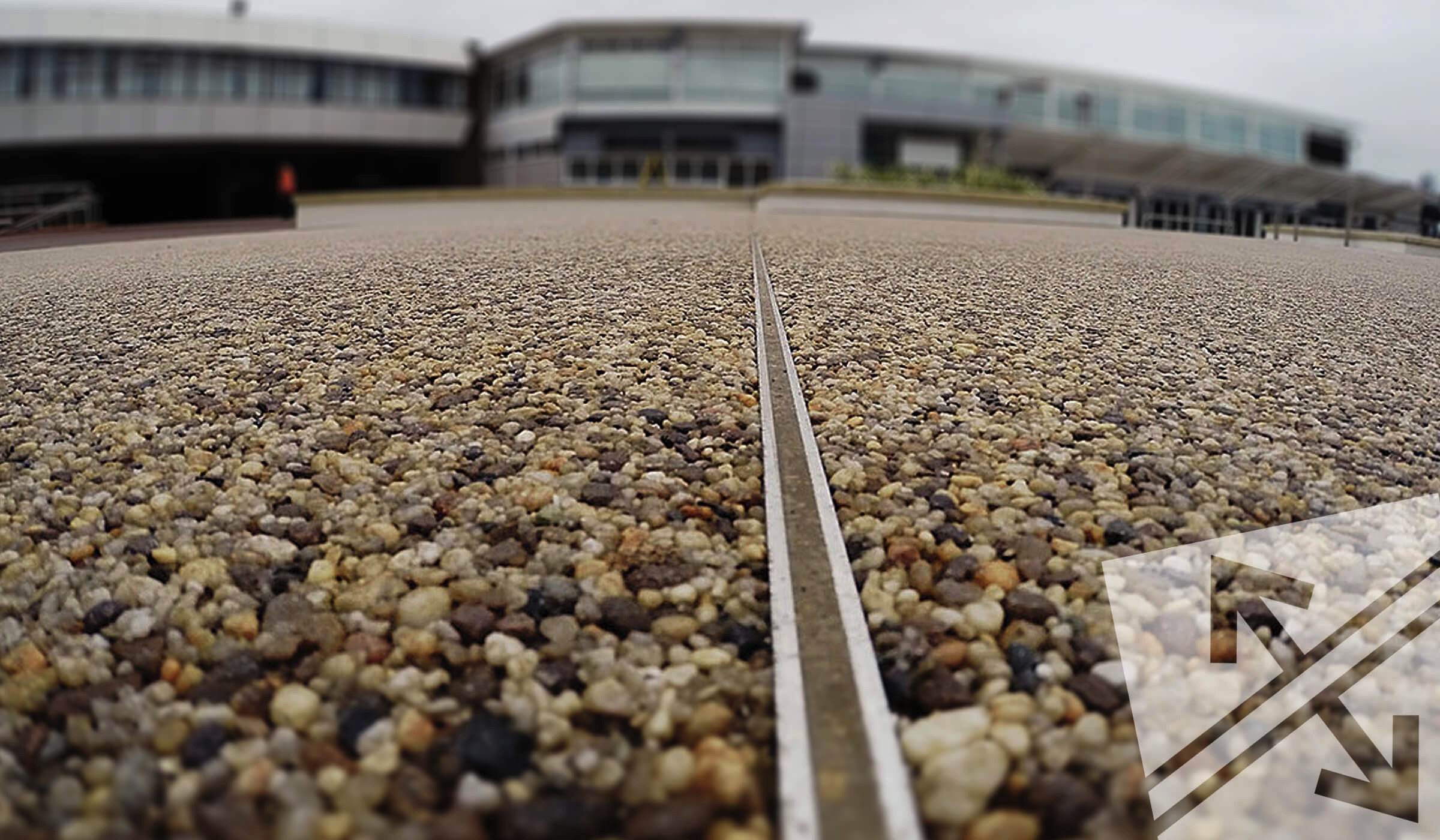 Dural coloured movement joints installed outdoors